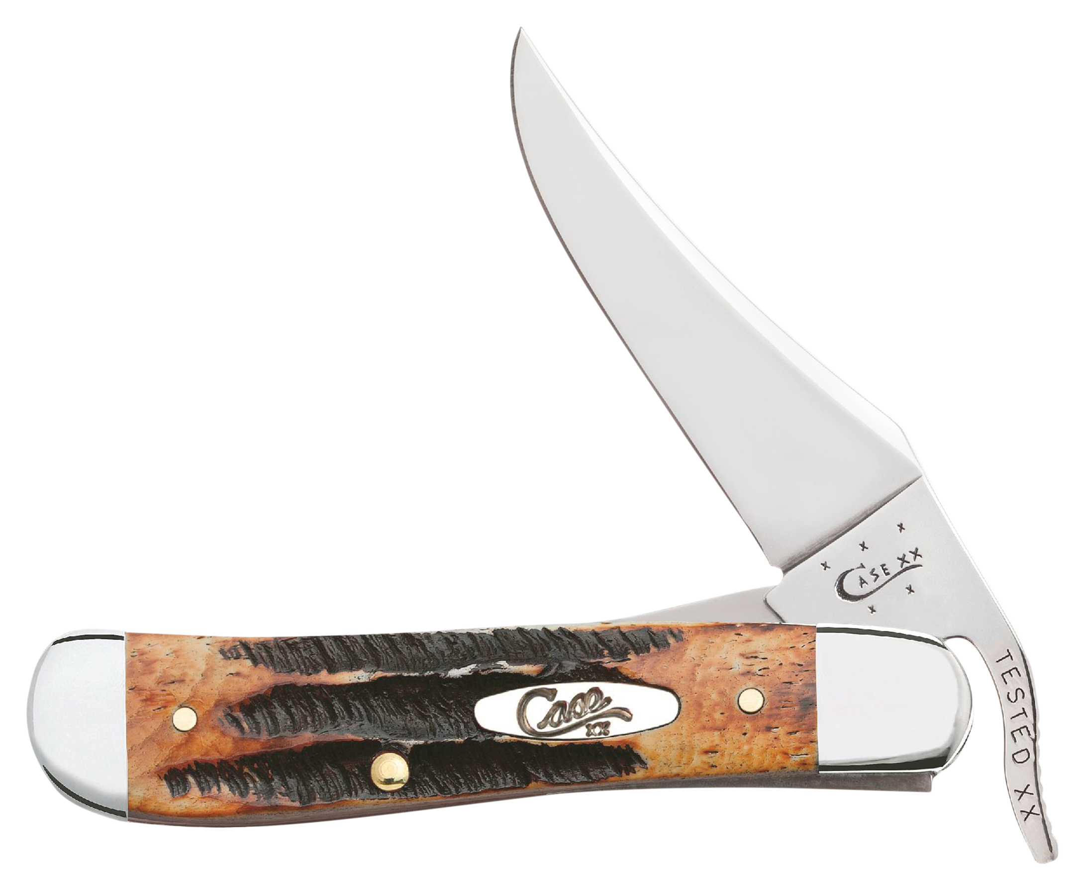 Case 6.5 Bonestag Russlock Lockback Folding Knife 